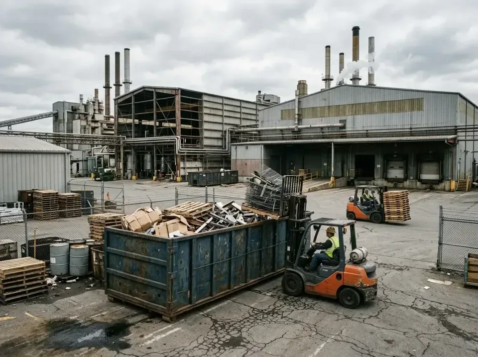 industrial-factory-scrap-conta-003 — frequently asked questions, Cheap Roll-off Dumpster Rentals in Jarrell, TX